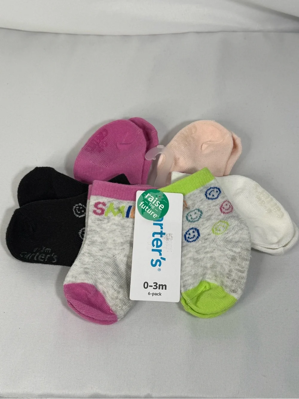 Carter's 6 pair socks OEKO-TEX Standard 100 Product Tag